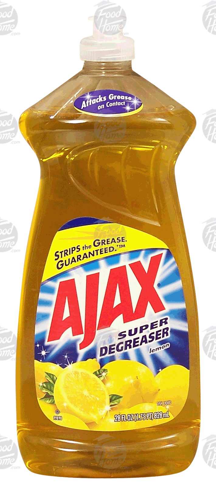 Ajax Super Degreaser dish liquid, lemon Full-Size Picture